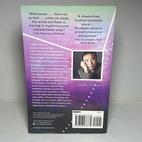 After Dark Book Paperback Contemporary Japanese Literature Fiction Psychological - Picture 3 of 5